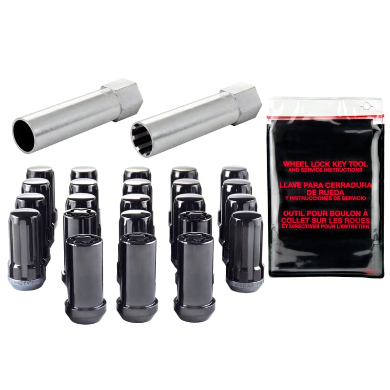 McGard — Tuner Style Cone Seat 23-Piece Wheel Installation Kit-Black