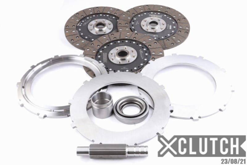 XCLUTCH — Clutch Kit Service Pack; 9" Triple Solid Organic Clutch Discs