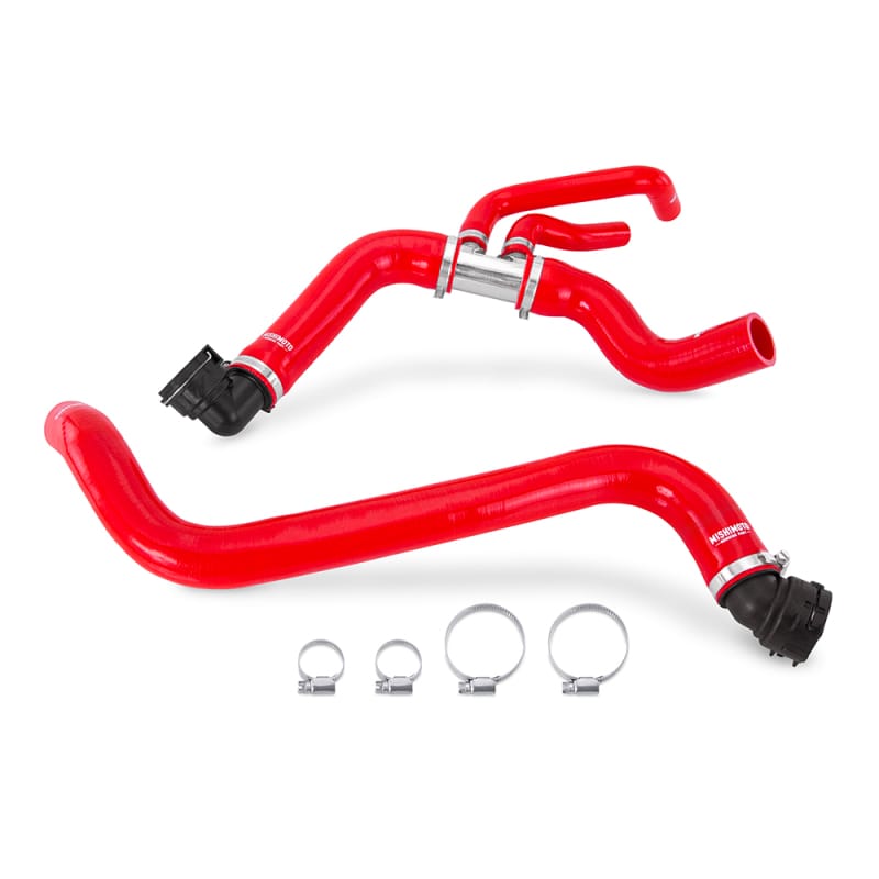 Mishimoto — Silicone Radiator Hose Kit, Red, fits Ford F-150 5.0L V8 2011-2014