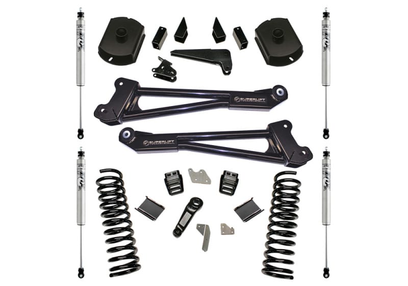 Superlift — 4" Lift Kit w/ FOX Shocks - 14-18 Ram 2500 4WD Diesel w/ Radius Arms
4in. Lift Kit w/FOX Shocks-14-18 Ram 2500 4WD Diesel w/Radius Arms