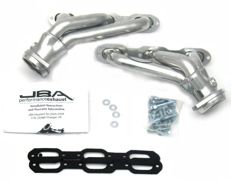 JBA — JBA 05-10 Chrysler 3.5L V6 1-5/8in Primary Silver Ctd Cat4Ward Header
Exhaust Header