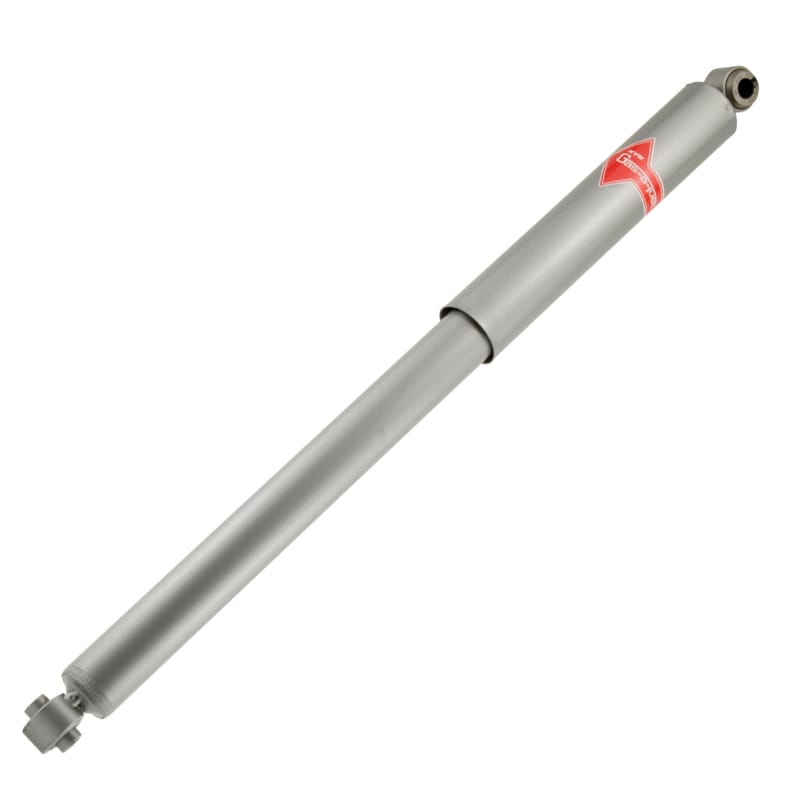 KYB — The KYB Gas-a-just monotube shock absorber has additional performance advantages over the traditional twin-tube design: It can instantly, automatically adjust to your performance needs and never experiences fade due to aeration. The KYB Gas-a-just has two separate working chambers: An air-free hydraulic piston and valve area for responsiveness and control, and a second high-pressure nitrogen gas area with a floating piston that provides a comfortable ride during normal driving and adds instant p
High Pressure Monotube Gas Shock