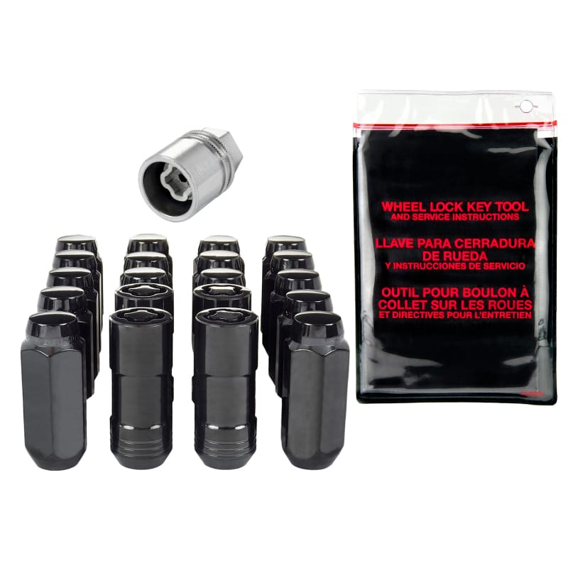 McGard — Cone Seat Exposed Style Wheel Installation Kit-Black