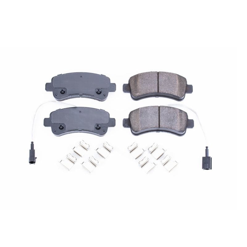 PowerStop — PowerStop - Z17 Low-Dust Ceramic Brake Pads with Hardware