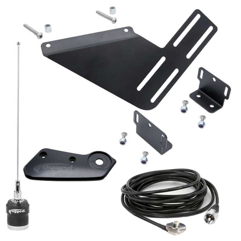 Rugged Radios — Rugged Radios Ford Bronco Two-Way GMRS Mobile Radio Kit 41 Watt - G1 Waterproof