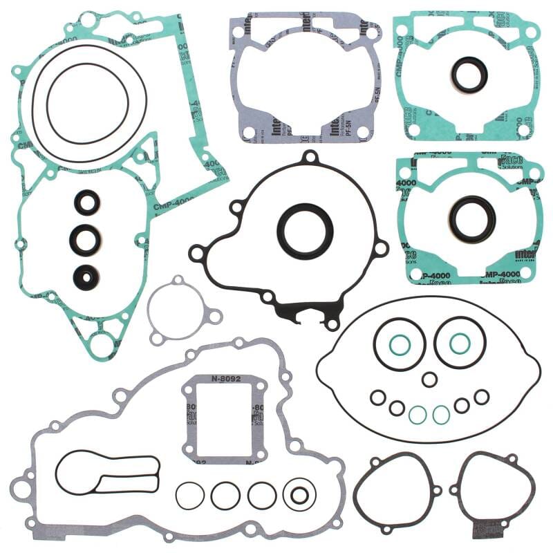 Vertex Pistons — Vertex Gaskets 08-16 KTM XC 250 Complete Gasket Kit w/ Oil Seals