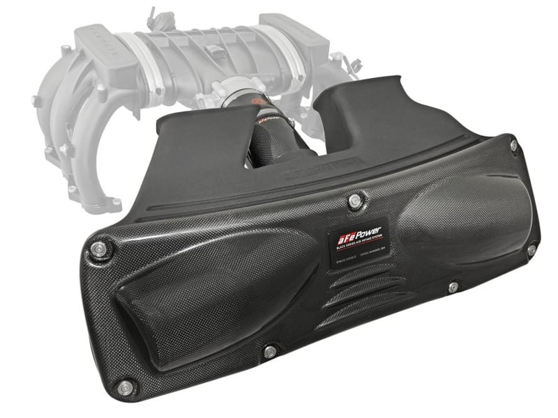aFe — Black Series Stage-2 Carbon Fiber Cold Air Intake System w/ Pro 5R Filter