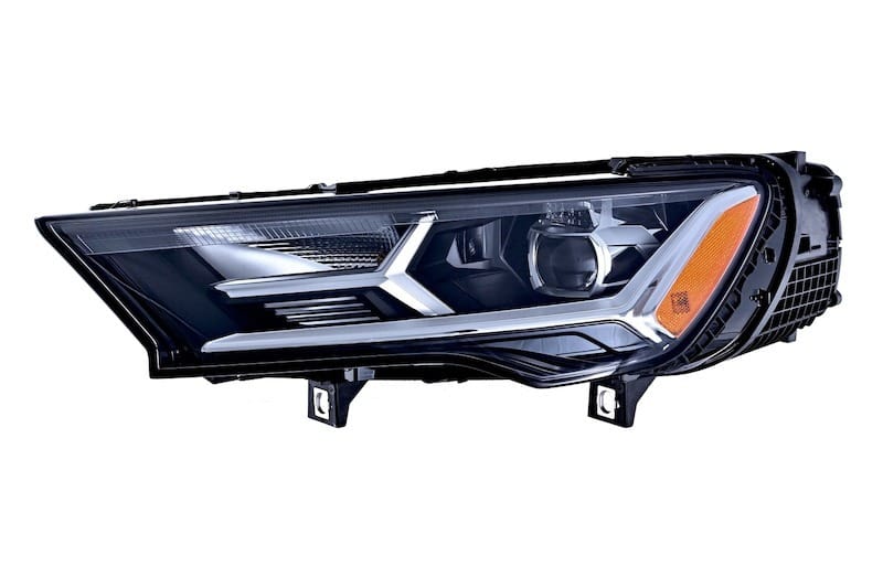 Hella — Hella 2020-2022 Audi Q7 Halogen Headlight Assembly