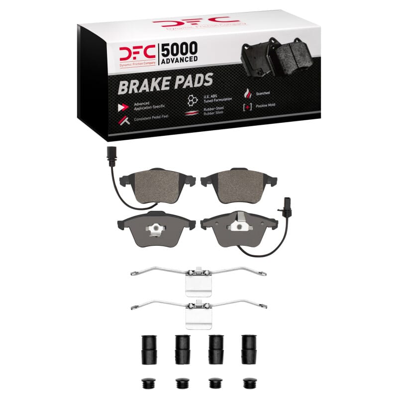 DFC — DFC 5000 Advanced Pads - Low-Metallic and Hardware Kit
