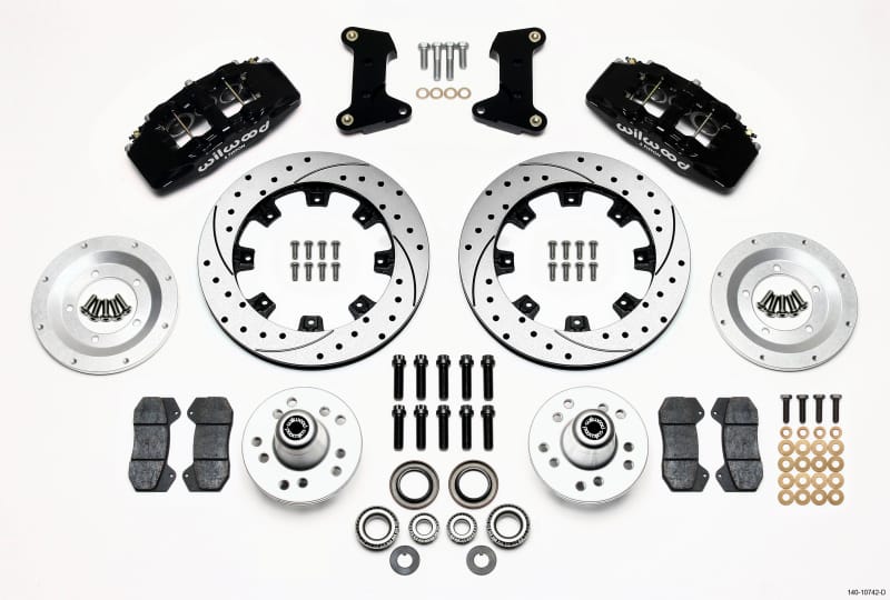 Wilwood — KIT,FRONT,PINTO/MUSTANG II 74-78,DP6 12.19 ROTOR,DRILLED