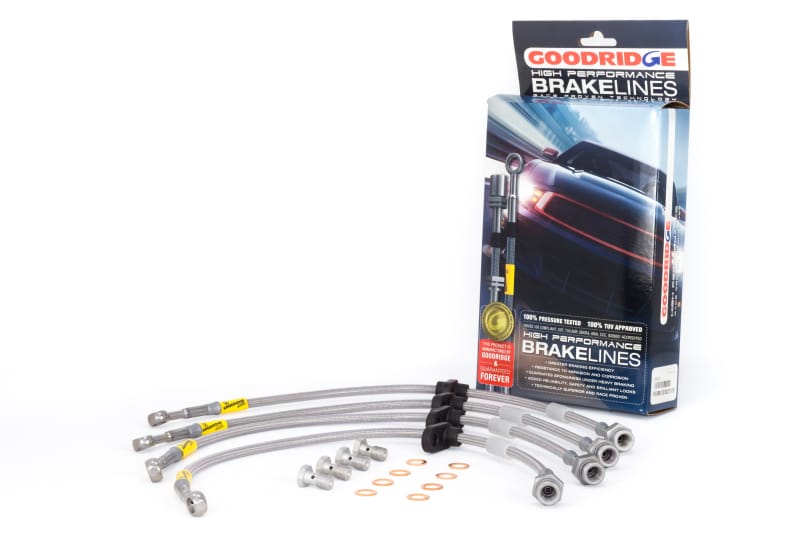 Goodridge — G-STOP SS Braided Brake Line Kit