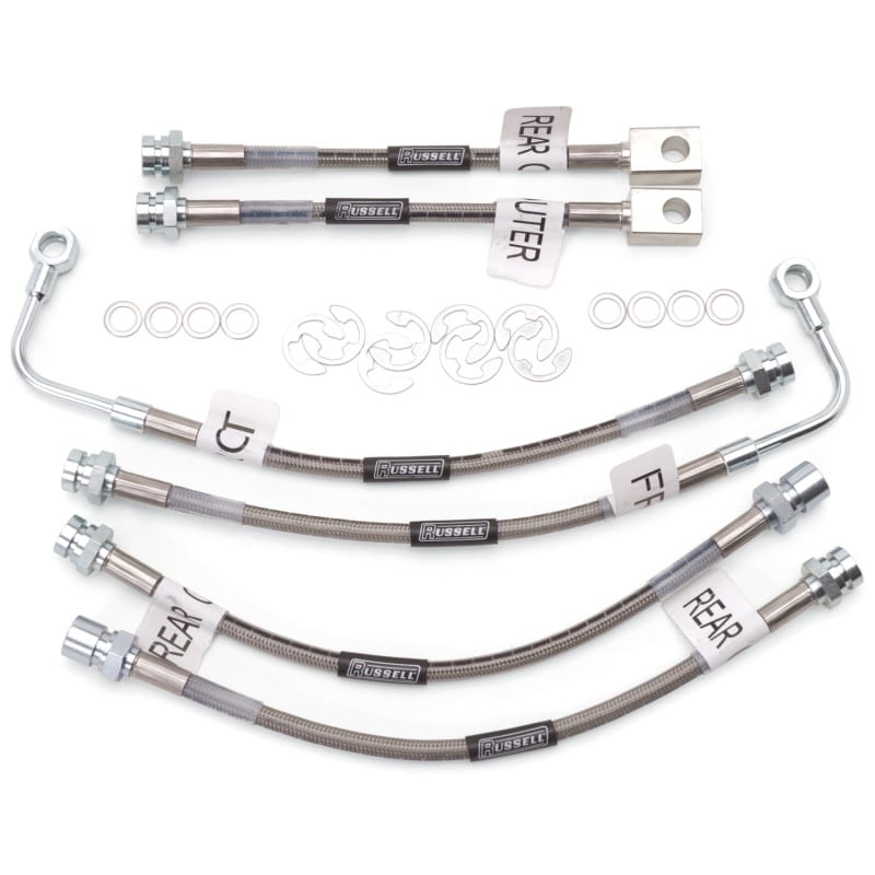 Russell — Street Legal Brake Line Assembly