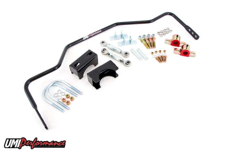 UMI Performance — 3052-275 - 1978-1988 GM G-Body 3/4” Solid Rear Sway Bar, Auto-x/Road Race