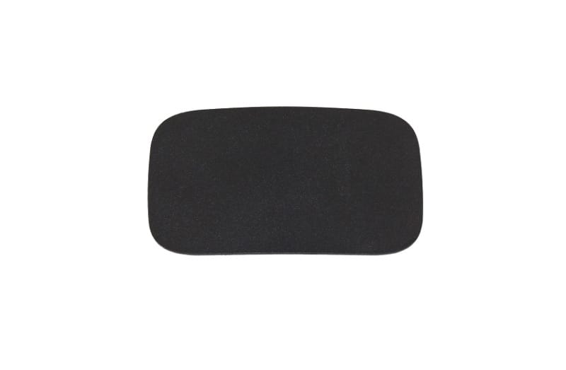 Kentrol — Kentrol 07-18 Jeep Wrangler JK Plate Delete Badge - Textured Black