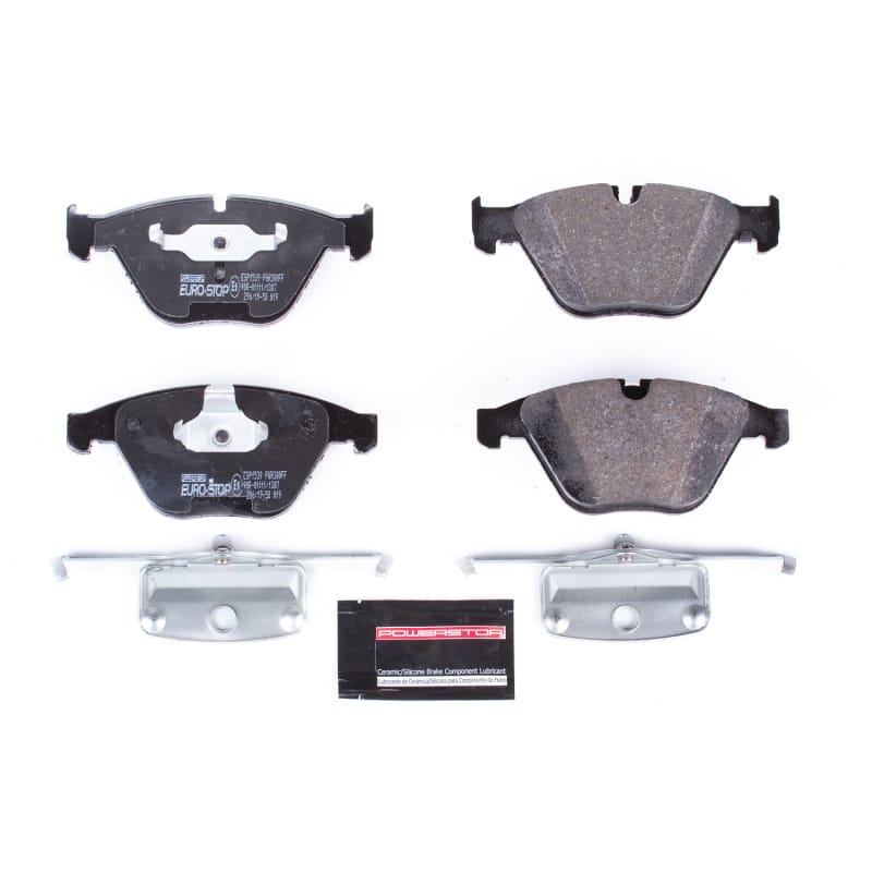 PowerStop — Power Stop 11-16 BMW Z4 Euro-Stop ECE-R90 Front Brake Pads
EuroStop Brake Pad