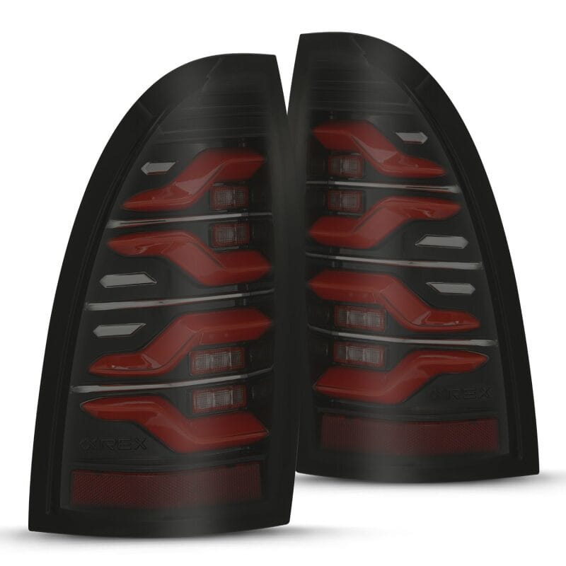 AlphaRex — LED Taillights Black-Red