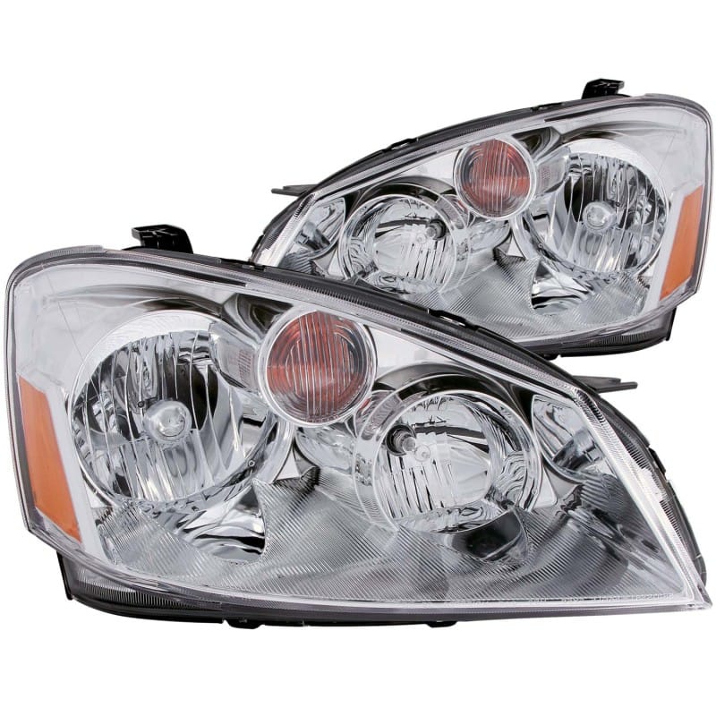 ANZO — ANZO 2005-2006 Nissan Altima Crystal Headlights Chrome
Head Light Set
HdLtSet