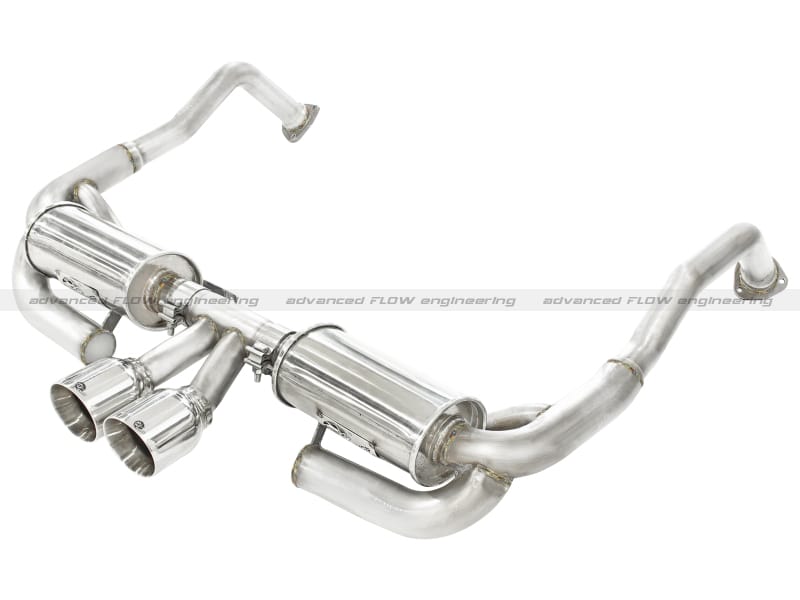 aFe — MACH Force-Xp 2in to 2-1/2 IN Stainless Steel Cat-Back Exhaust System
EXH CB; Porsche Boxter S (987.1 & 987.2) 05-12 H6-3.4L Pol