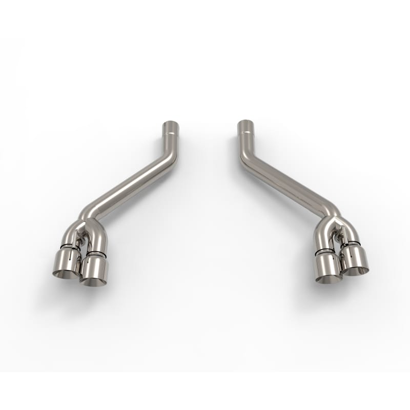 Kooks Headers — 3in. SS Muffler Delete Axle-Back w/Quad SS Tips. 2016-2024 Camaro SS/ZL1.
3" SS Muffler Delete Axle-Back w/Quad SS Tips. 2016-2024 Camaro SS/ZL1.