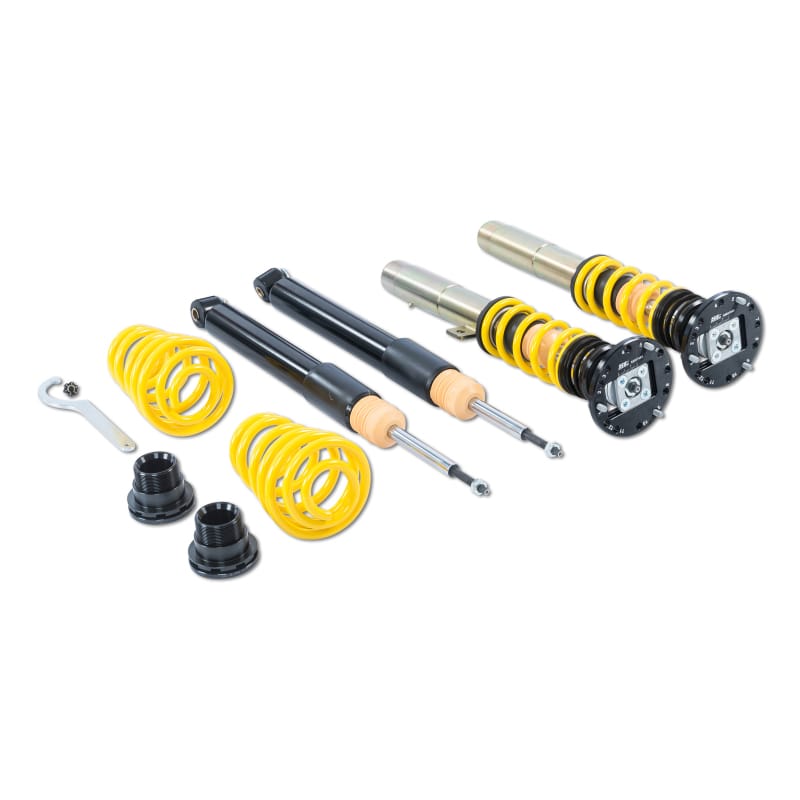 ST Suspensions — Height Adjustable Coilovers with Aluminum Top Mounts and Adjustable Damping