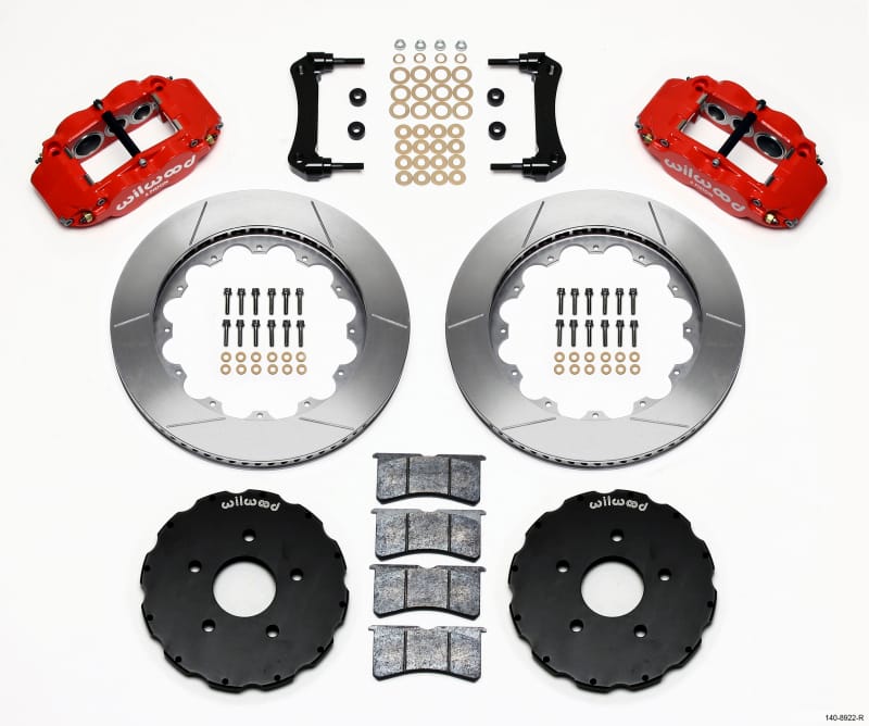 Wilwood — KIT,FRONT,VETTE,97-13,FNSL6R,14.00 ROTOR RED