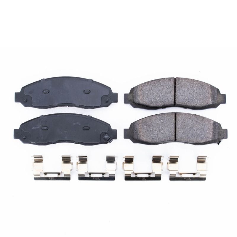 PowerStop — PowerStop - Z17 Low-Dust Ceramic Brake Pads with Hardware