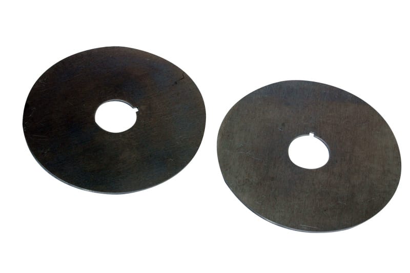 Moroso — Moroso Belt Guide - 4.5in x .062in - Aluminum - 2 Pack