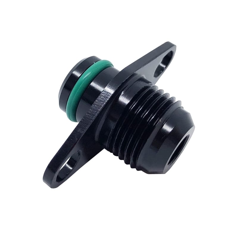 Torque Solution — Torque Solution Fuel Rail Adapter Fitting Mitsubishi/DSM -8AN Flare