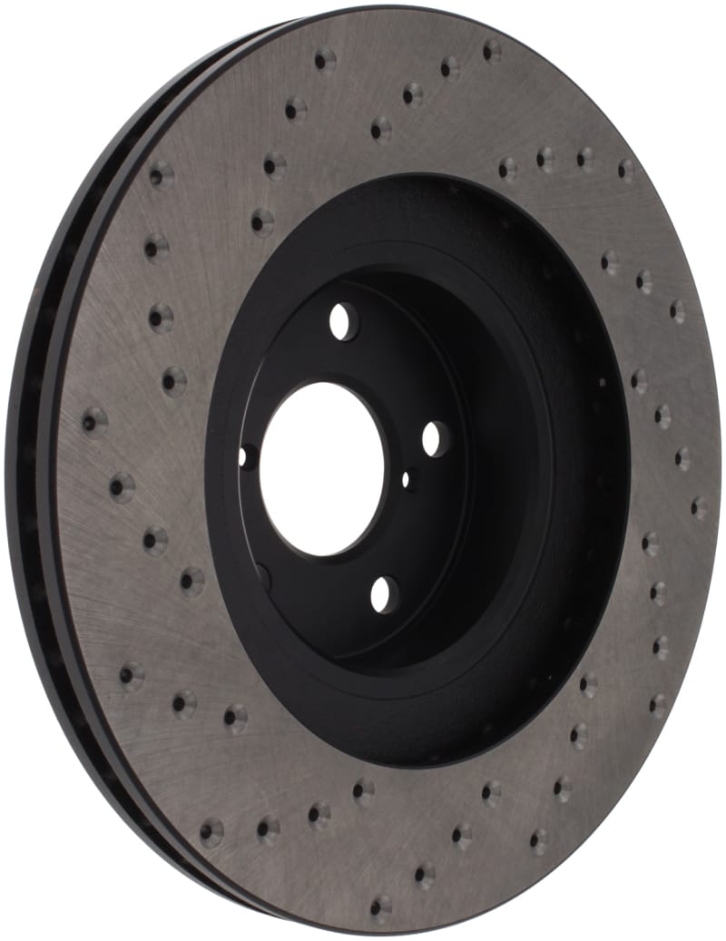Stoptech — StopTech Sport Cross Drilled Brake Rotor; Front Left
StopTech Sport Drilled Disc