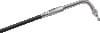 Bikers Choice — Bikers Choice 84-95 FLT FLHT FLHR FLHS W/ HSR 42-45 Mikuni Black Vinyl Idle Cable 39.5 Inches