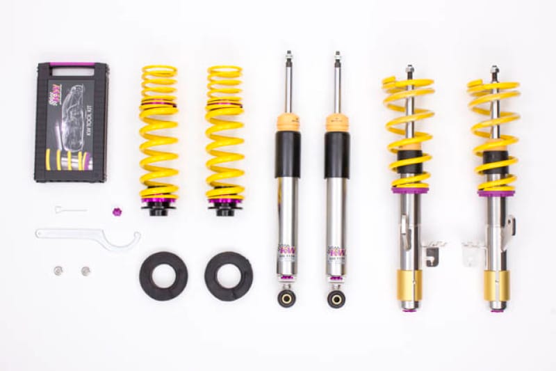 KW — Height Adjustable Coilovers with Independent Compression and Rebound Technology
KW COILOVER KIT V3 - 352200AC