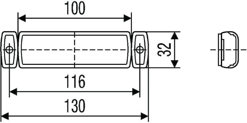Hella — HELLA Side Marker Light 008645001