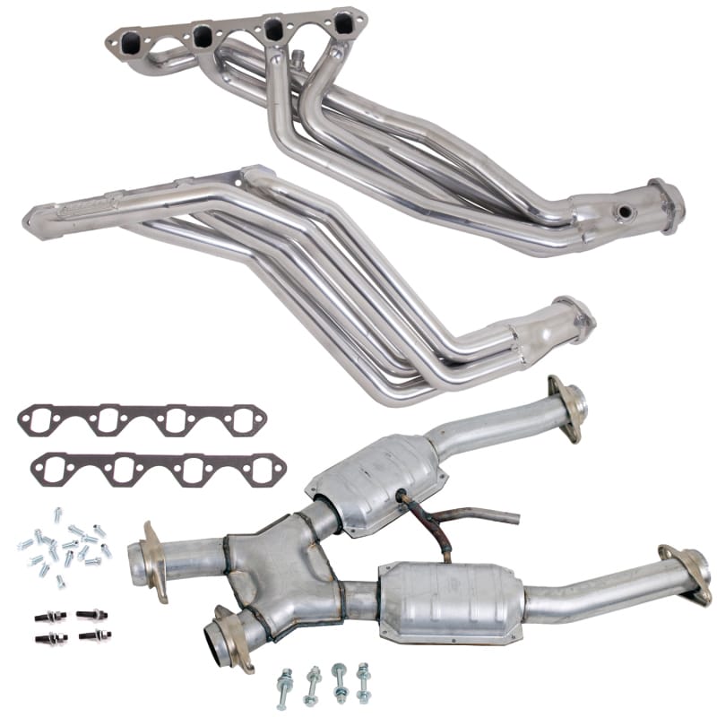BBK — BBK 94-95 Ford Mustang 5.0L 1-5/8 Long Tube Headers w/High Flow Catted X-Pipe (Silver Ceramic)
Exhaust Header
Exhaust Kit