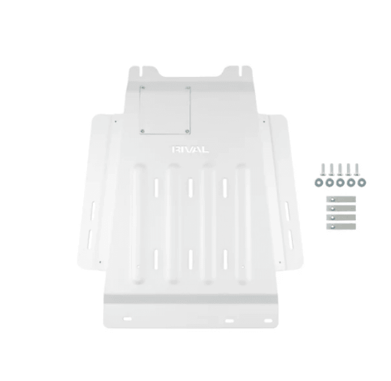 Rival 4x4 — Aluminum Transmission Catalytic Converter Skid Plate