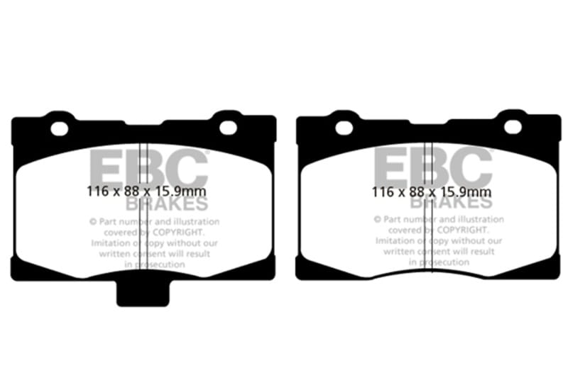 EBC — Yellowstuff Street And Track Brake Pads