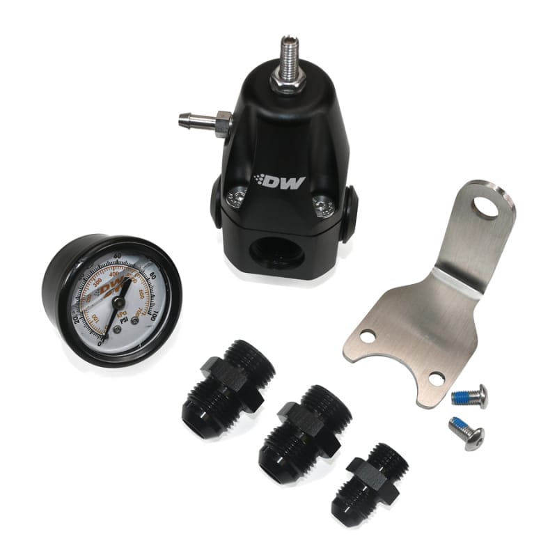 DeatschWerks — DWR1000 AFPR + pressure gauge + 8AN & 6AN fittings