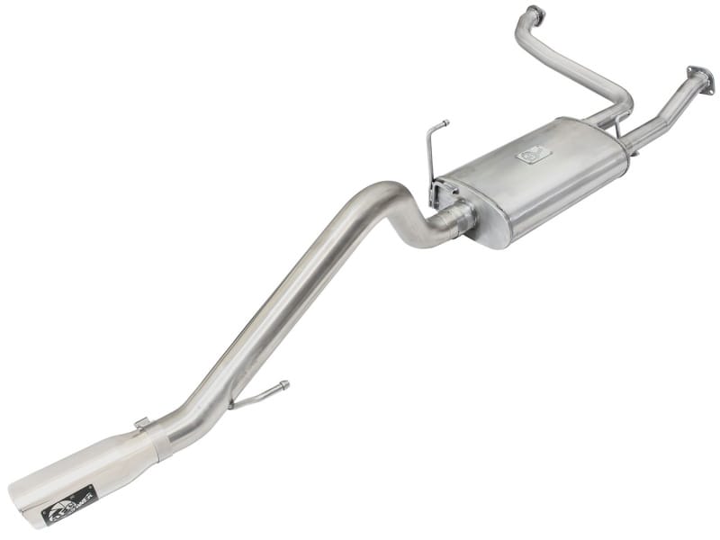 aFe — MACH Force-Xp 3 IN 409 Stainless Steel Cat-Back Exhaust System w/Polished Tip