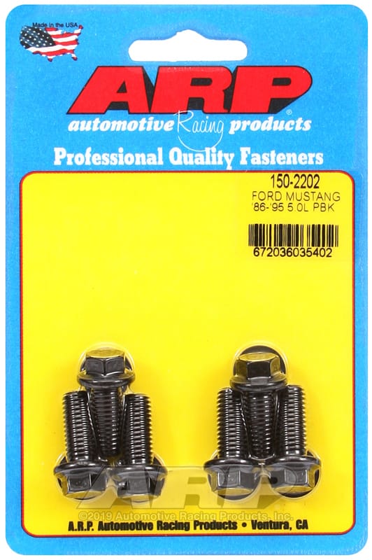 ARP — ARP 86-95 Ford Mustang Pressure Plate Bolt Kit