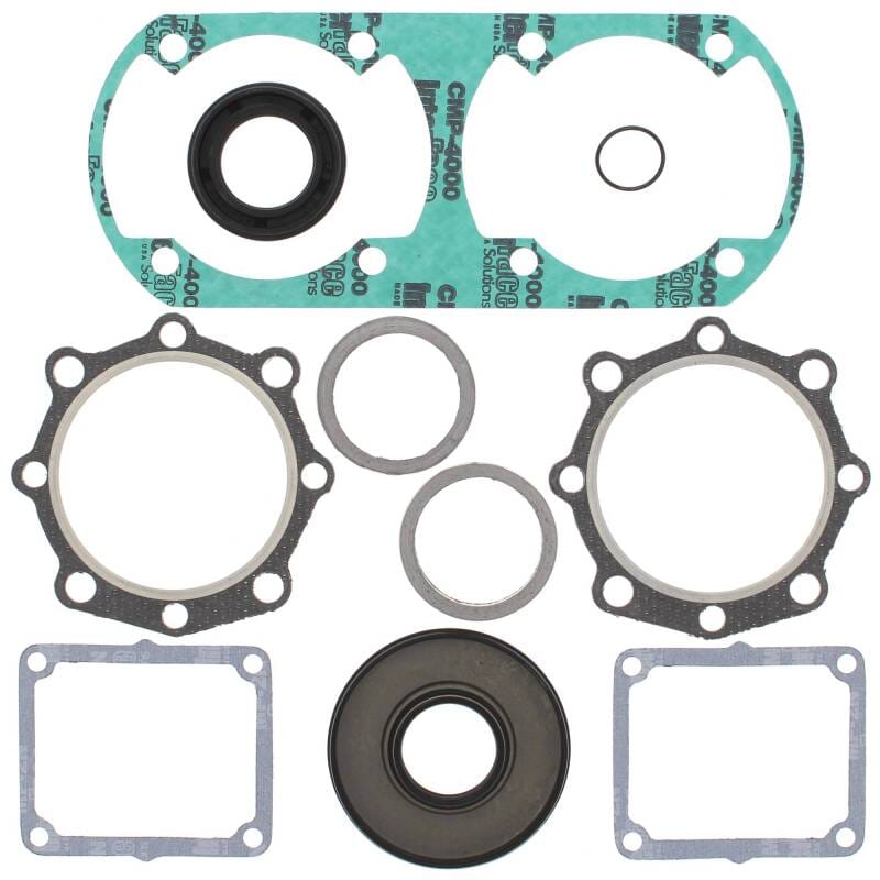 Vertex Pistons — Vertex Gaskets 99-01 Yamaha Phazer 500 Complete Gasket Kit w/ Oil Seals