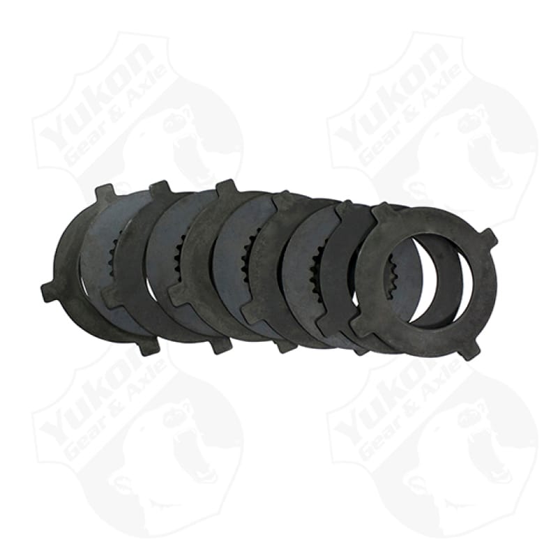 Yukon Gear & Axle — 8.75" Chrysler & 55P Chevy Power Lok clutches, Model 20 also, POSI. 
8.75in. Chrysler/55P Chevy Power Lok clutches; Model 20 also; POSI.
