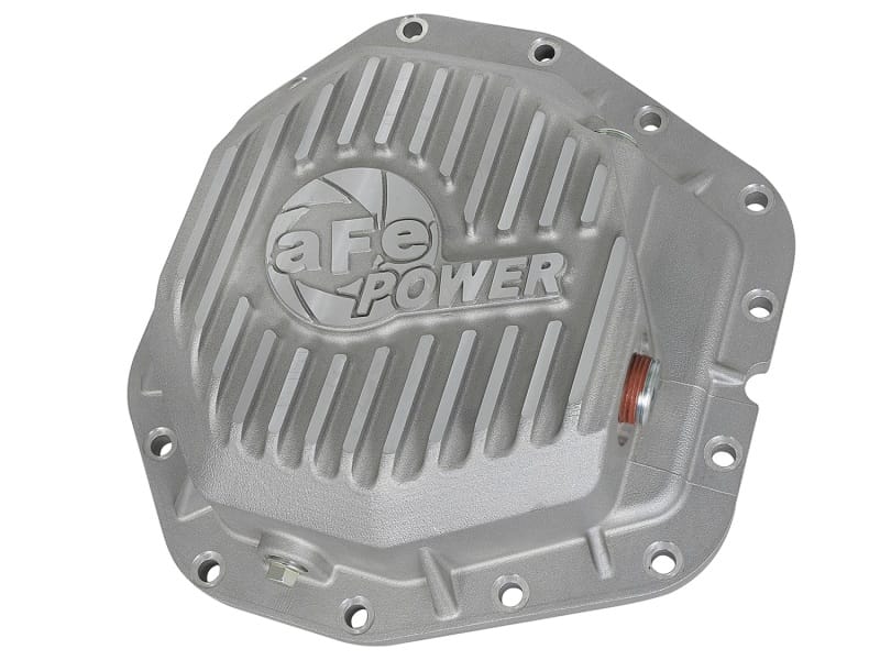 aFe — Street Series Rear Differential Cover Raw w/ Machined Fins
