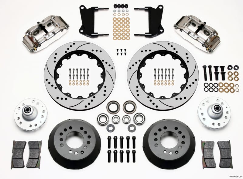 Wilwood — KIT,FRONT,CAMARO/NOVA,67-72,FNSL6R 14.00,DRILLED,POLISHED