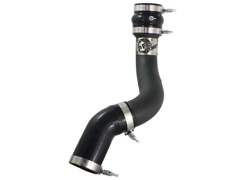 aFe — aFe BladeRunner 3in Black Intercooler Tube Cold Side w/ Couplings & Clamps 13-14 Dodge RAM 6.7L (td)
Cold Charge Pipe