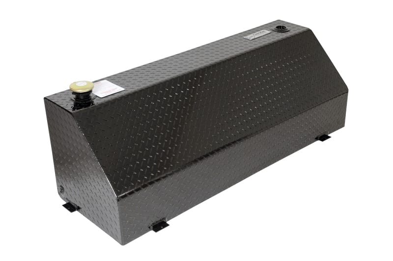 Dee Zee — Dee Zee Universal Tanks - Wedge Rectangle Black Tread Aluminum