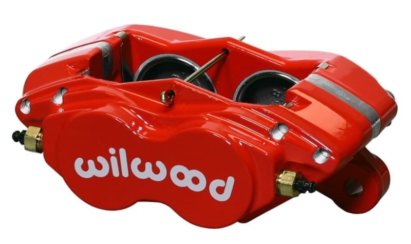 Wilwood — Wilwood Caliper-Forged Dynalite-M-Red 1.75in Pistons .81in Disc
BRAKE CALIPER