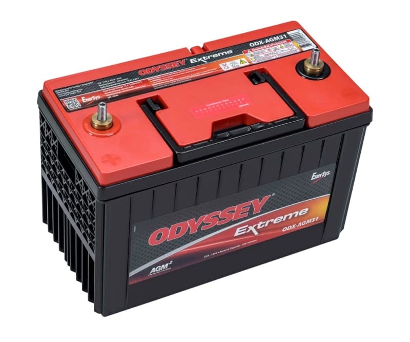 Odyssey Battery — battery, h-d truck, Odyssey ODX-AGM31, group 31T AGM, stud post