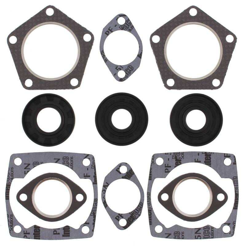 Vertex Pistons — Vertex Gaskets CCW Kioritz KEC 340 FC/2 Complete Gasket Kit w/ Oil Seals