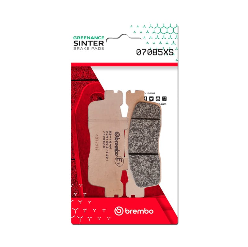 Brembo OE Powersports — Brembo OE 20-22 Kymco Agility+ 300cc Sinter Brake Pad - Front