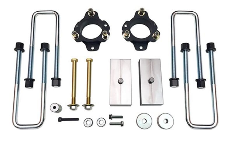 Tuff Country — 2005-2023 Toyota Tacoma 4x4/PreRunner-3in. Front/1in. Rear Lift Kit (no strut di