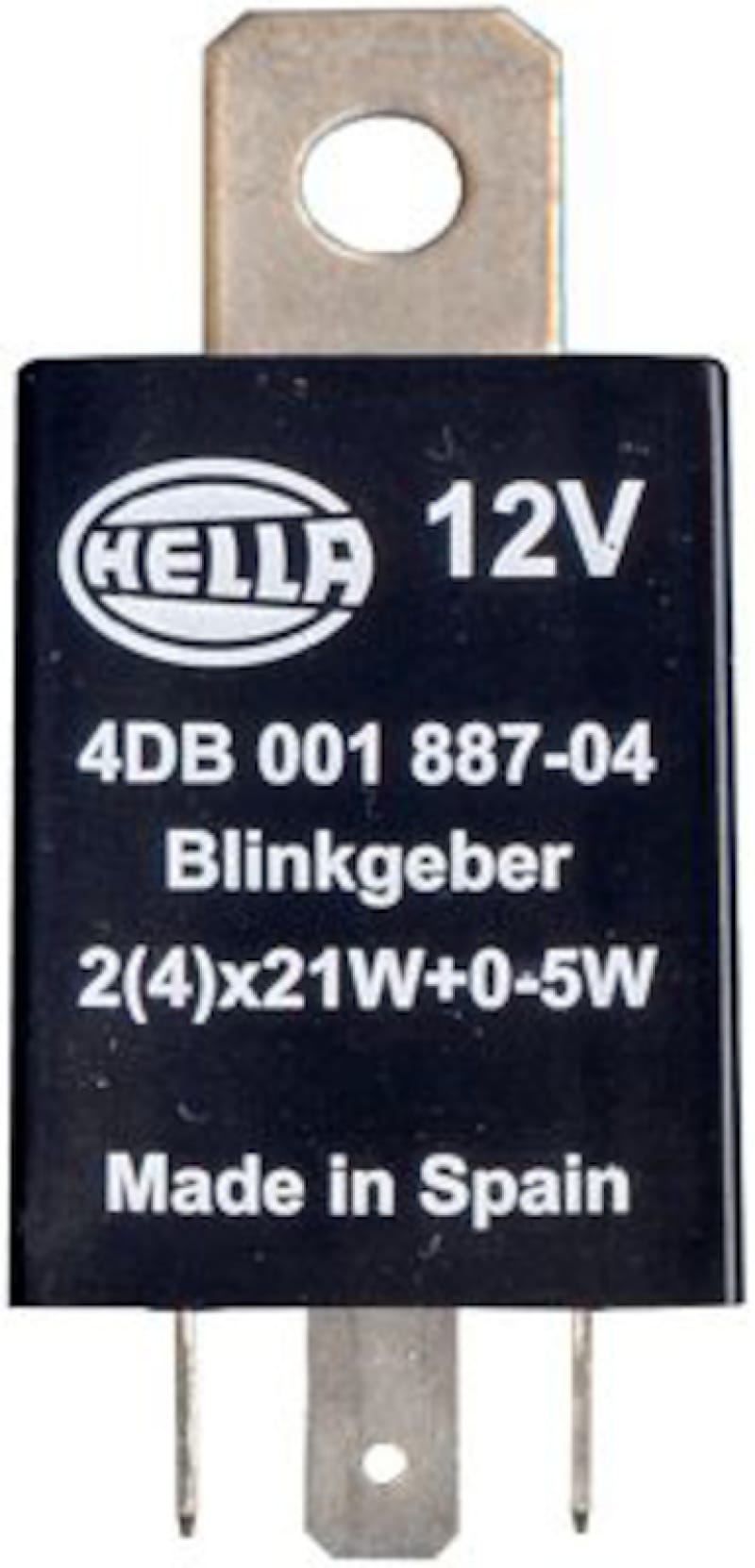 Hella — Hella Flasher Unit 12V 21W5W2 (4)
Flasher, 4 pin, 12 V